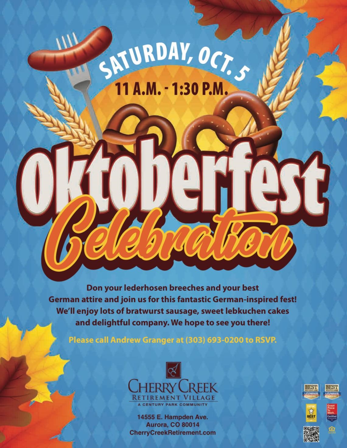 Oktoberfest Celebration at Cherry Creek Retirement Village